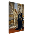 The Calumny of Apelles by Sandro Botticelli | Vintage art Wall art print - 60x90 cm / 24x36″ - Canvas - 