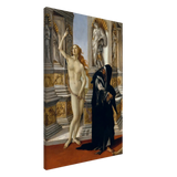 The Calumny of Apelles by Sandro Botticelli | Vintage art Wall art print - 60x90 cm / 24x36″ - Canvas - 
