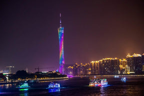 The Canton Tower - A Modern Marvel of Guangdong | China | 2 Design Options - 30x45 cm / 12x18″ - Design Option 1 - Acrylic Print