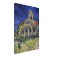 The Church at Auvers by Vincent van Gogh - Canvas - 50x75 cm / 20x30″ - Thick