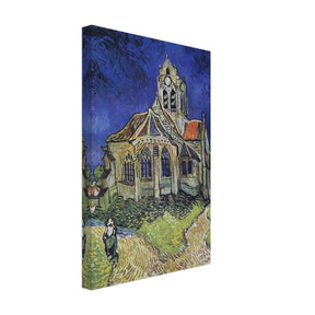 The Church at Auvers by Vincent van Gogh - Canvas - 30x45 cm / 12x18″ - Thick