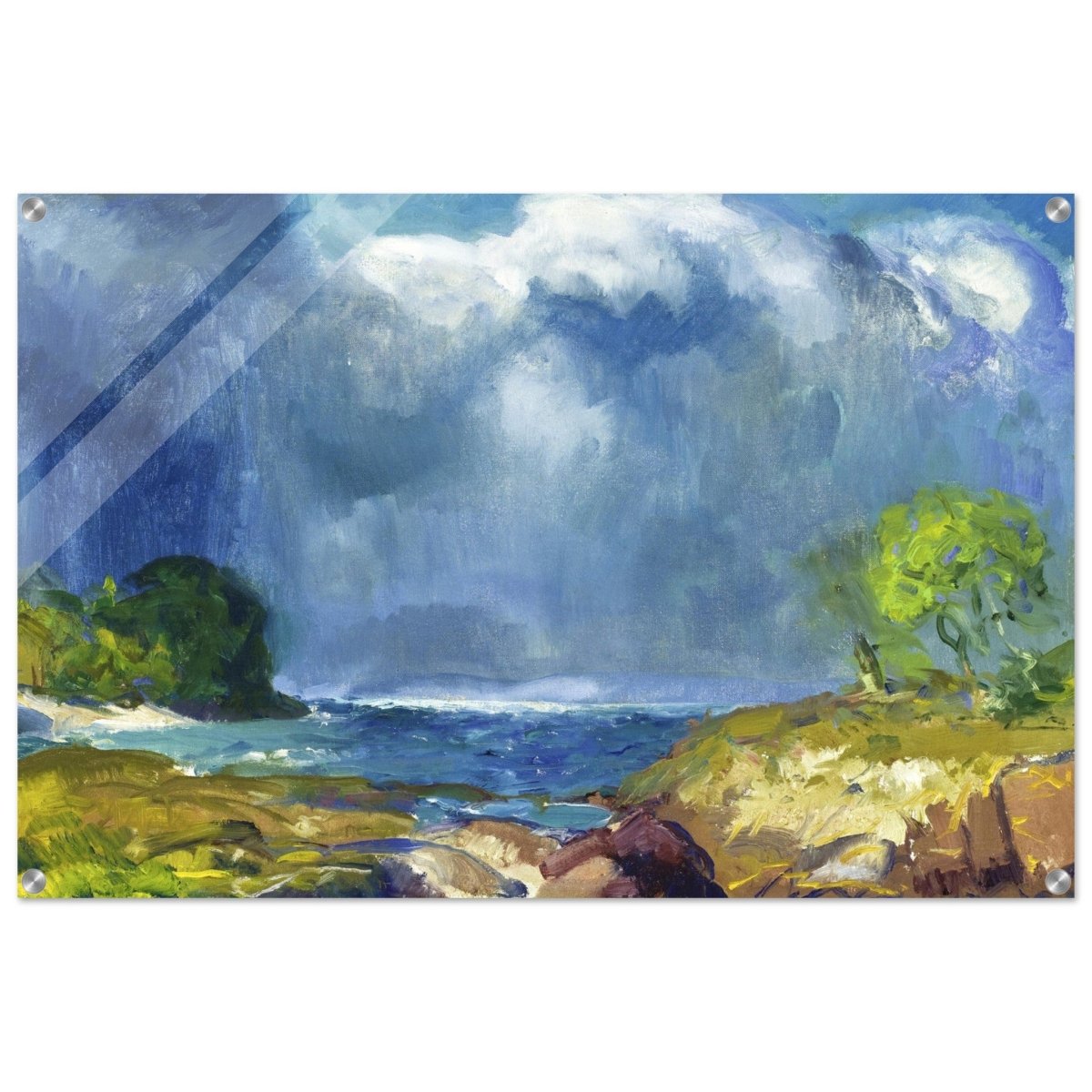 The Coming Storm by George Bellows 1916 Wall | art print - 60x90 cm / 24x36″ - Acrylic Print - 