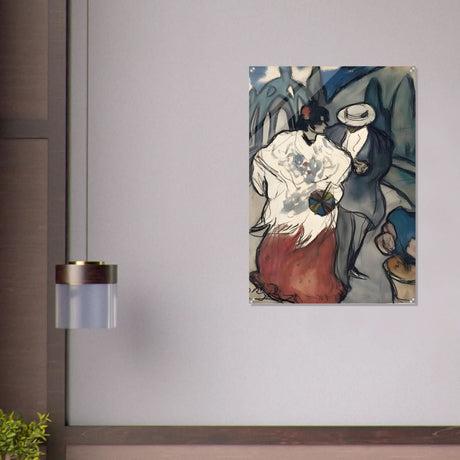 The Couple (espagnol), by Pablo Picasso 1901 | Vintage Collection | wall Art prints - Acrylic Print - 70x100 cm / 28x40″ - 
