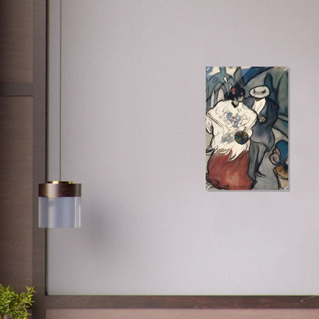The Couple (espagnol), by Pablo Picasso 1901 | Vintage Collection | wall Art prints - Acrylic Print - 50x75 cm / 20x30″ - 
