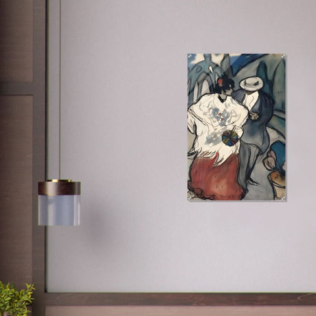 The Couple (espagnol), by Pablo Picasso 1901 | Vintage Collection | wall Art prints - Acrylic Print - 60x90 cm / 24x36″ - 