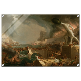 The Course of Empire – Destruction by Thomas Cole | Classic Historical Art Print - Acrylic Print - 50x75 cm / 20x30″ - 