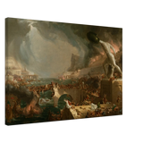 The Course of Empire – Destruction by Thomas Cole | Classic Historical Art Print - Canvas - 50x75 cm / 20x30″ - 