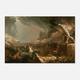 The Course of Empire – Destruction by Thomas Cole | Classic Historical Art Print - Aluminum Print - 60x90 cm / 24x36″ - 