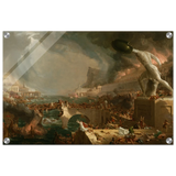 The Course of Empire – Destruction by Thomas Cole | Classic Historical Art Print - Acrylic Print - 40x60 cm / 16x24″ - 
