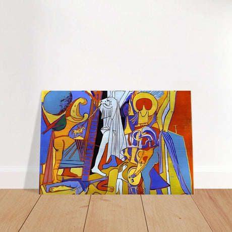The Crucifixion by Pablo Picasso 1930 - Brushed Aluminum Print - 40x60 cm / 16x24″ - 