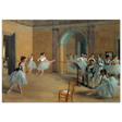 The Dance Foyer at The Opera, 1872 – Edgar Degas Wall Art Print - Fine Art Poster - 70x100 cm / 28x40″ - 