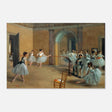 The Dance Foyer at The Opera, 1872 – Edgar Degas Wall Art Print - Aluminum Print - 20x30 cm / 8x12″ - 