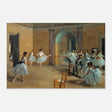 The Dance Foyer at The Opera, 1872 – Edgar Degas Wall Art Print - Aluminum Print - 50x75 cm / 20x30″ - 