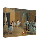 The Dance Foyer at The Opera, 1872 – Edgar Degas Wall Art Print - Canvas - 20x30 cm / 8x12″ - 