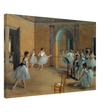 The Dance Foyer at The Opera, 1872 – Edgar Degas Wall Art Print - Canvas - 50x75 cm / 20x30″ - 