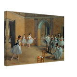The Dance Foyer at The Opera, 1872 – Edgar Degas Wall Art Print - Canvas - 30x45 cm / 12x18″ - 