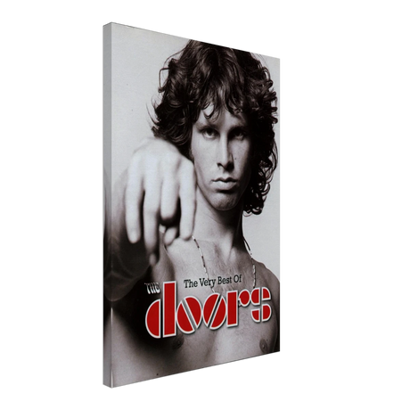 The Doors – A Tribute to Jim Morrison & Rock’s Poetic Rebel - 40x60 cm / 16x24″ - Canvas - 