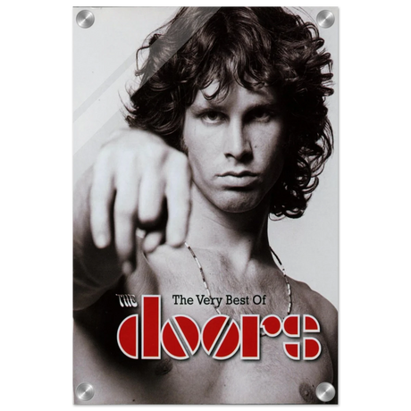 The Doors – A Tribute to Jim Morrison & Rock’s Poetic Rebel - 30x45 cm / 12x18″ - Acrylic Print - 