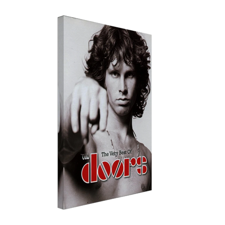 The Doors – A Tribute to Jim Morrison & Rock’s Poetic Rebel - 30x45 cm / 12x18″ - Canvas - 