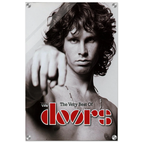 The Doors – A Tribute to Jim Morrison & Rock’s Poetic Rebel - 40x60 cm / 16x24″ - Acrylic Print - 