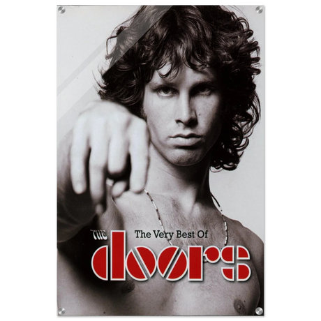 The Doors – A Tribute to Jim Morrison & Rock’s Poetic Rebel - 60x90 cm / 24x36″ - Acrylic Print - 