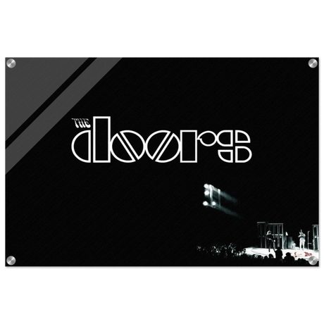 The Doors – Rock’s Poetic Rebel - 50x75 cm / 20x30″ - Acrylic Print - 