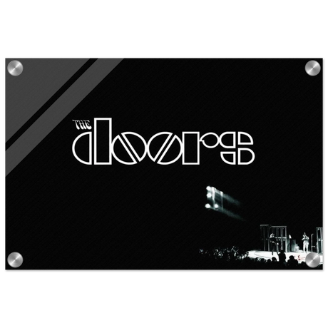 The Doors – Rock’s Poetic Rebel - 30x45 cm / 12x18″ - Acrylic Print - 