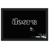 The Doors – Rock’s Poetic Rebel - 40x60 cm / 16x24″ - Framed Canvas - Black frame