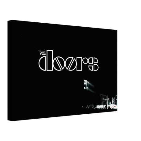 The Doors – Rock’s Poetic Rebel - 30x45 cm / 12x18″ - Canvas - 