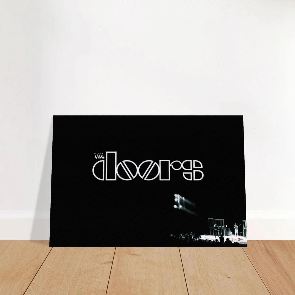 The Doors – Rock’s Poetic Rebel - 50x75 cm / 20x30″ - Brushed Aluminum Print - 