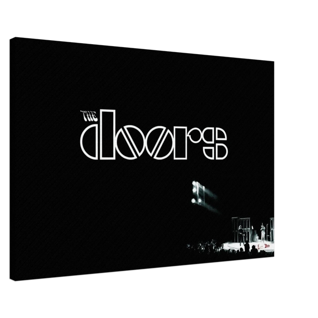 The Doors – Rock’s Poetic Rebel - 60x90 cm / 24x36″ - Canvas - 