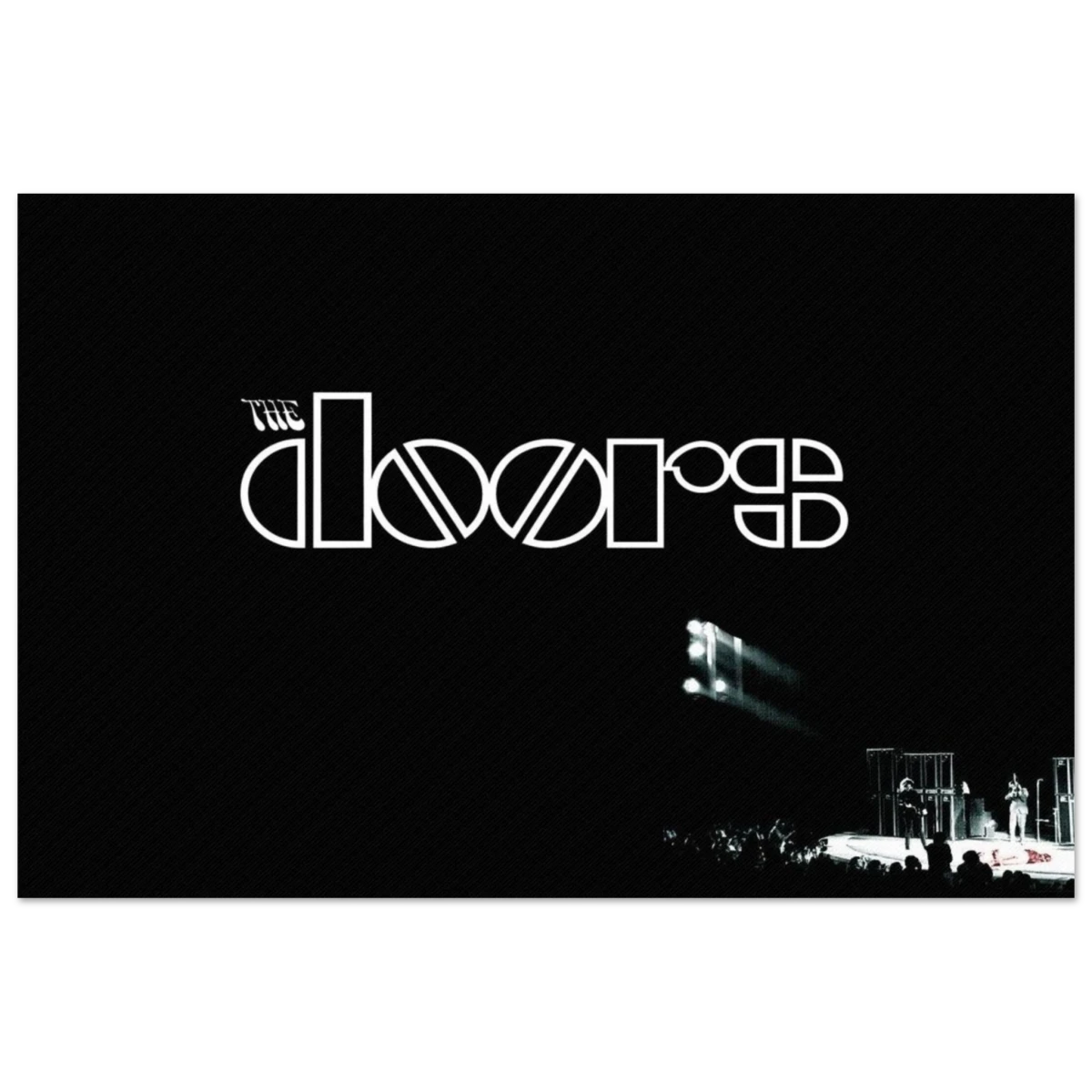 The Doors – Rock’s Poetic Rebel - 60x90 cm / 24x36″ - Aluminum Print - 