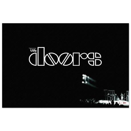 The Doors – Rock’s Poetic Rebel - 60x90 cm / 24x36″ - Aluminum Print - 