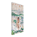 The Dream of the Shepherd Painting by Ferdinand Hodler | Wall art print - 30x60 cm / 12x24″ - 