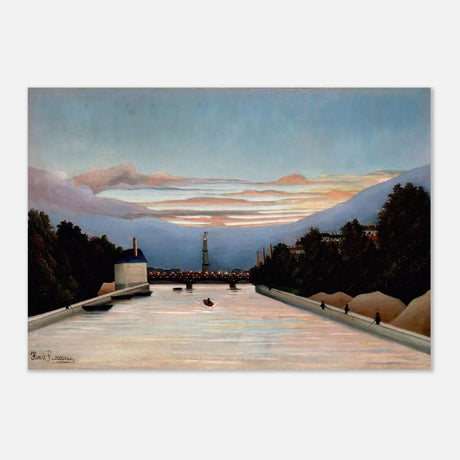 The Eiffel Tower, c. 1898 by Henri Rousseau - Aluminum Print - 70x100 cm / 28x40″ - 