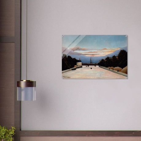 The Eiffel Tower, c. 1898 by Henri Rousseau - Acrylic Print - 60x90 cm / 24x36″ - 