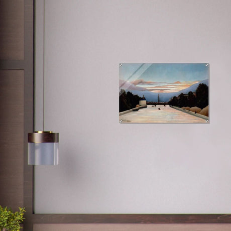The Eiffel Tower, c. 1898 by Henri Rousseau - Acrylic Print - 50x75 cm / 20x30″ - 