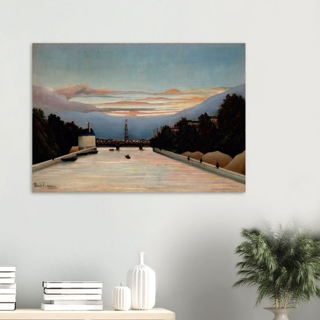 The Eiffel Tower, c. 1898 by Henri Rousseau - Wood Prints - 70x100 cm / 28x40″ - 10 mm