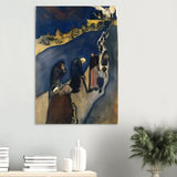 The End of the Road (Au bout de la route) by Pablo Picasso - Wood Prints - 70x100 cm / 28x40″ - 10 mm