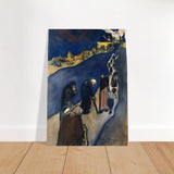 The End of the Road (Au bout de la route) by Pablo Picasso - Brushed Aluminum Print - 70x100 cm / 28x40″ - 