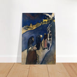 The End of the Road (Au bout de la route) by Pablo Picasso - Brushed Aluminum Print - 30x45 cm / 12x18″ - 