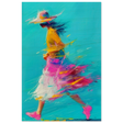 The Flow of Freedom | Abstract Expressionism & Modern Impressionism - 60x90 cm / 24x36″ - Wood Prints - 