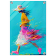 The Flow of Freedom | Abstract Expressionism & Modern Impressionism - 30x45 cm / 12x18″ - Acrylic Print - 