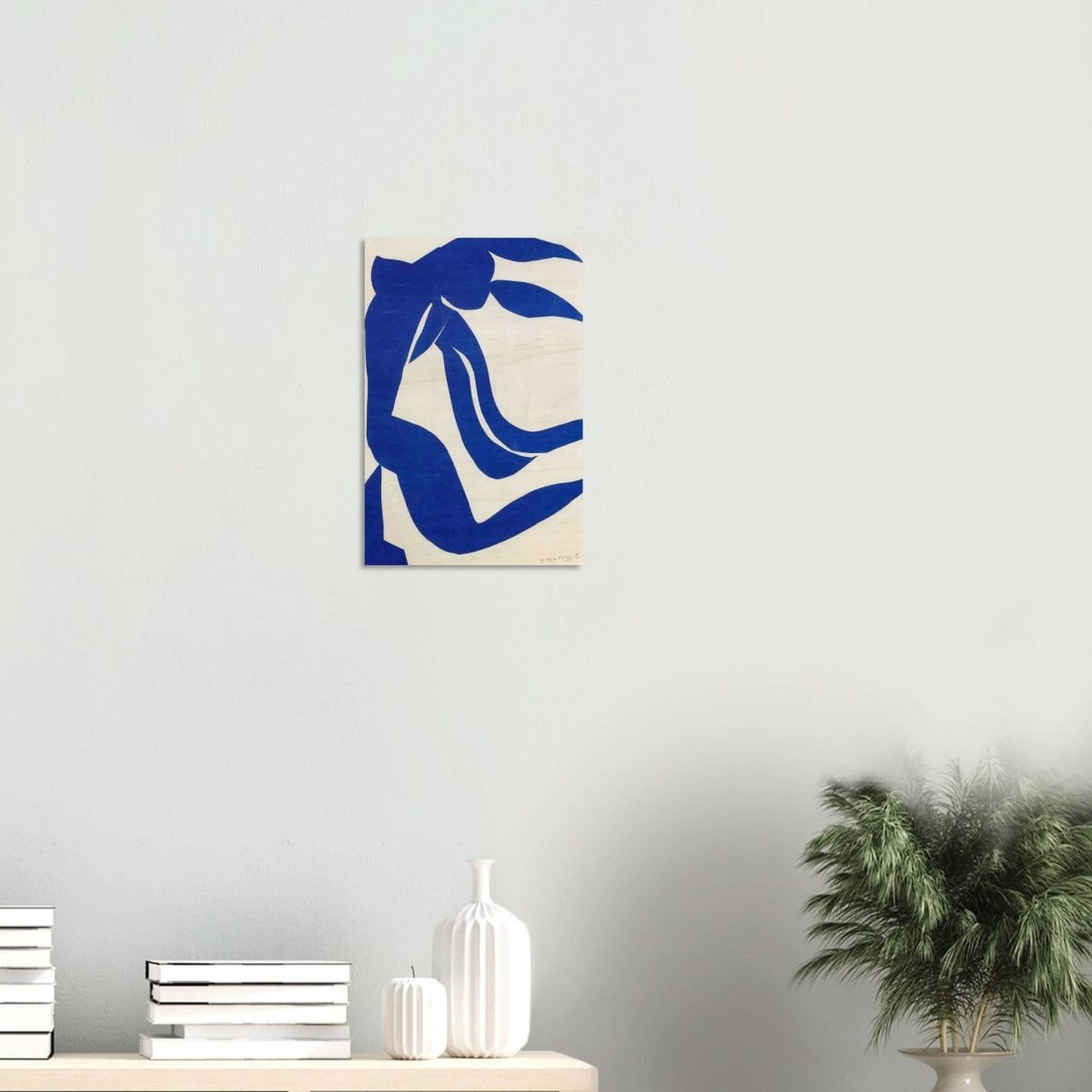 The Flowing Hair by Henri Matisse 1952 - Wood Prints - 30x45 cm / 12x18″ - 20 mm