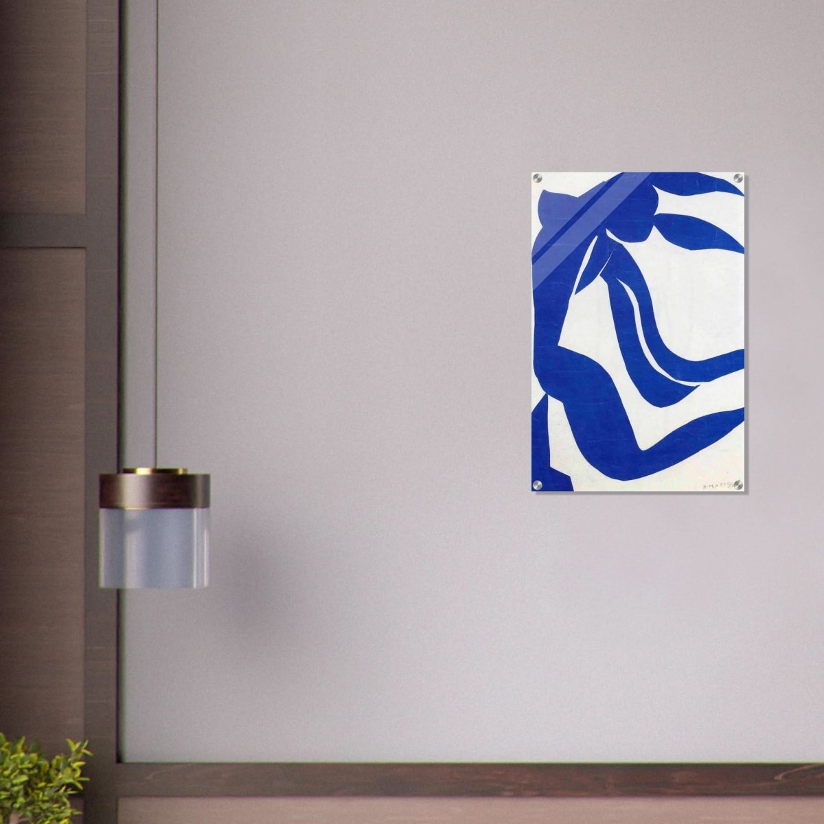 The Flowing Hair by Henri Matisse 1952 - Acrylic Print - 50x75 cm / 20x30″ - 