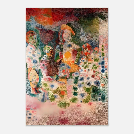 The Happy Family by Pablo Picasso - Aluminum Print - 70x100 cm / 28x40″ - 