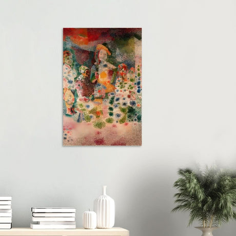 The Happy Family by Pablo Picasso - Wood Prints - 50x75 cm / 20x30″ - 10 mm