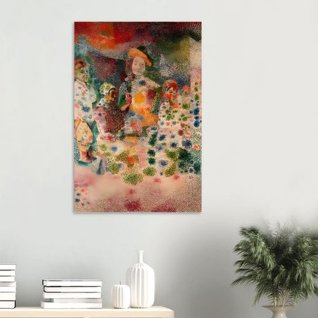 The Happy Family by Pablo Picasso - Wood Prints - 60x90 cm / 24x36″ - 10 mm