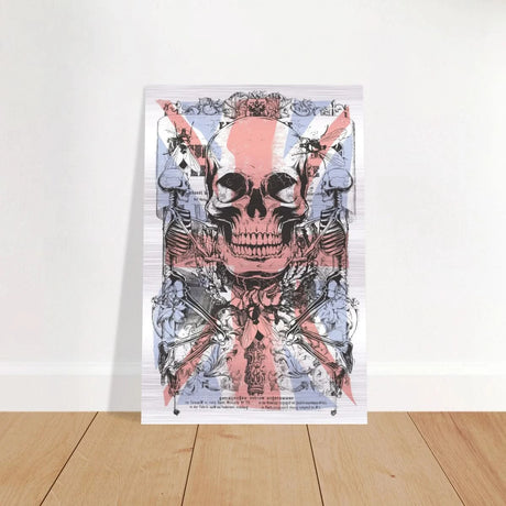 The Insect Alchemy | Pop art wall art print - 50x75 cm / 20x30″ - Brushed Aluminum Print - 