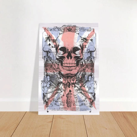 The Insect Alchemy | Pop art wall art print - 30x45 cm / 12x18″ - Brushed Aluminum Print - 